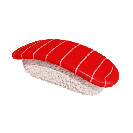 Tunfisch Sushi  3D Icon