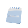 thursday emoji 3d