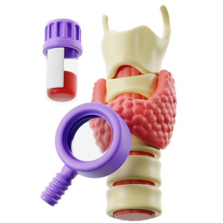 Thyroïde  3D Icon