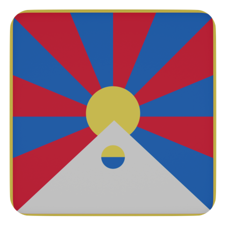 Tibet  3D Icon