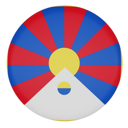 Tibet  3D Icon