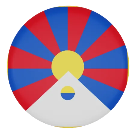 Tibet  3D Icon