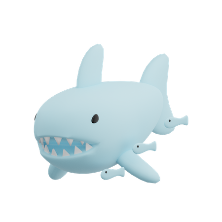 Tiburón  3D Illustration