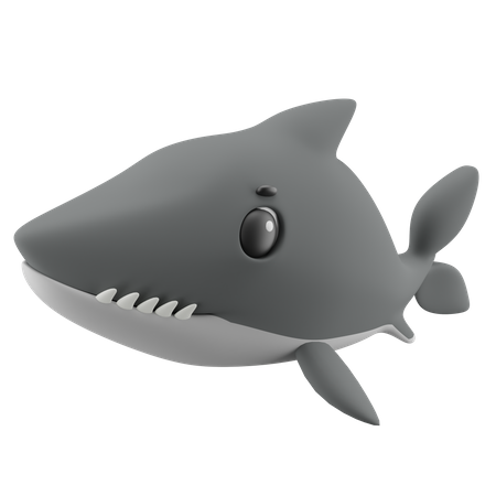 Tiburón  3D Icon