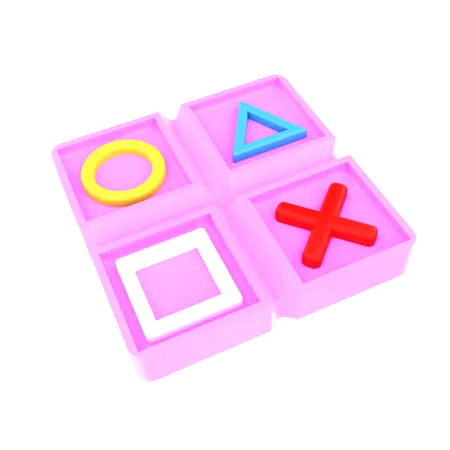 Tic Tac-Spiel  3D Icon