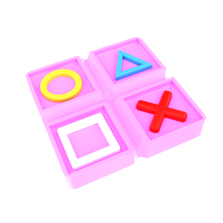 Tic Tac  3D Icon