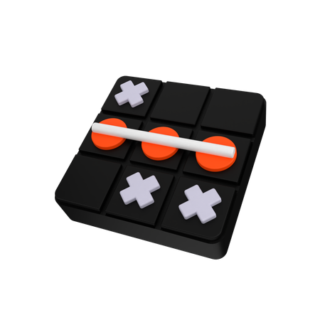 Tic tac toe  3D Icon