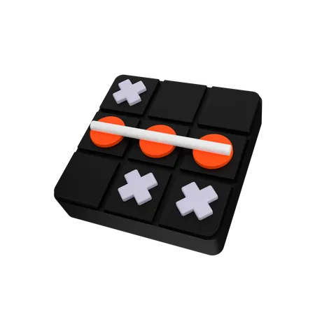 Tic tac toe  3D Icon