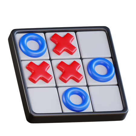 Tic Tac Toe  3D Icon