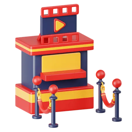 Ticket Office  3D Icon