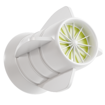 Tidal Turbine  3D Icon