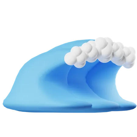 Tidal Wave  3D Icon
