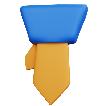 Tie Cloth Design  3D Icon