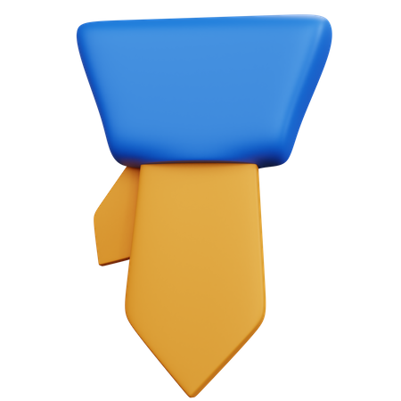 Tie Cloth Design  3D Icon
