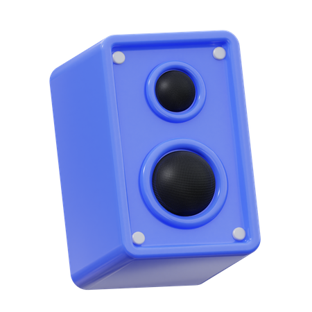 Tieftöner  3D Icon