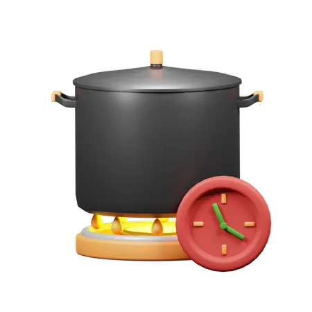 Hora de cocinar  3D Icon