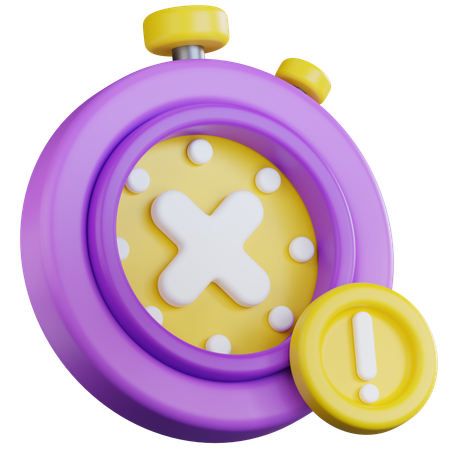 Se acabó el tiempo  3D Icon