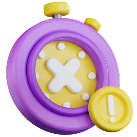 Se acabó el tiempo  3D Icon