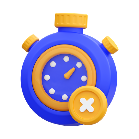 Se acabó el tiempo  3D Icon