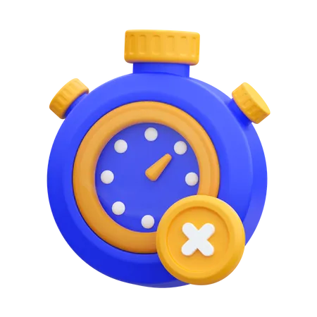 Se acabó el tiempo  3D Icon