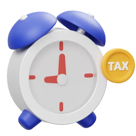 Tiempo de impuestos  3D Icon