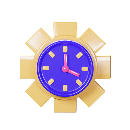 Tiempo de procesamiento  3D Icon