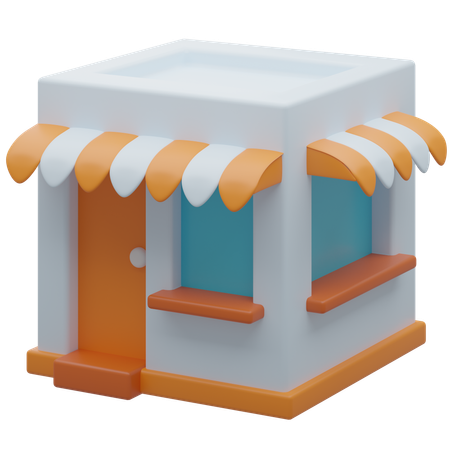 Comercio  3D Icon