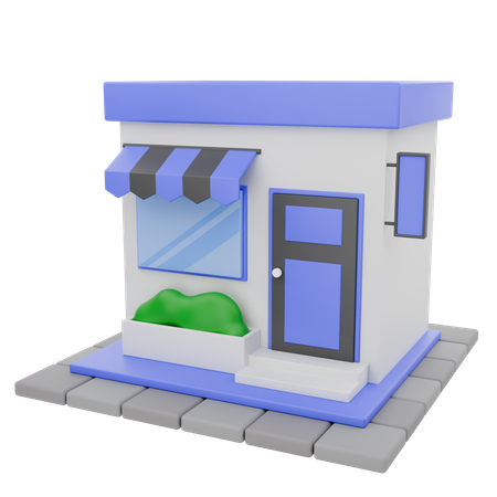 Comercio  3D Icon