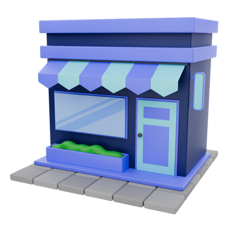 Comercio  3D Icon