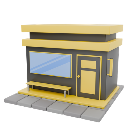 Comercio  3D Icon