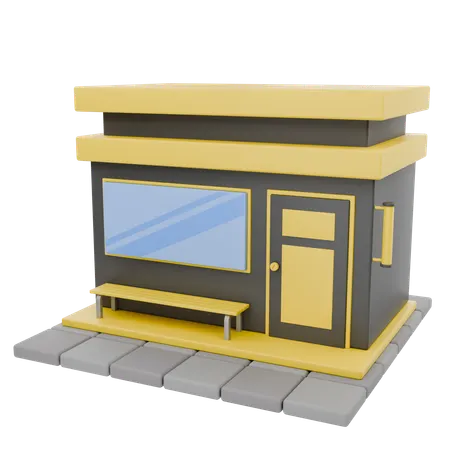 Comercio  3D Icon