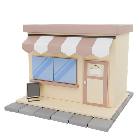 Comercio  3D Icon