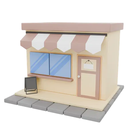 Comercio  3D Icon