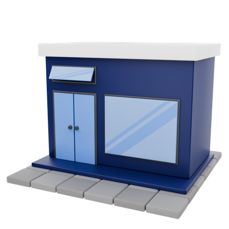 Comercio  3D Icon
