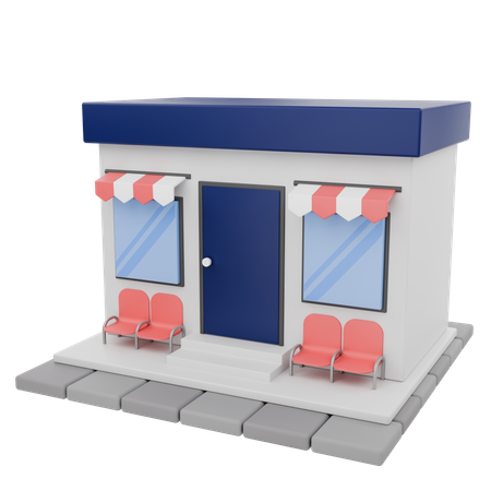 Comercio  3D Icon