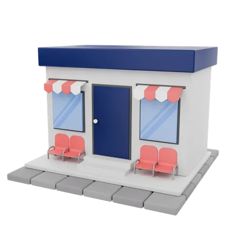 Comercio  3D Icon