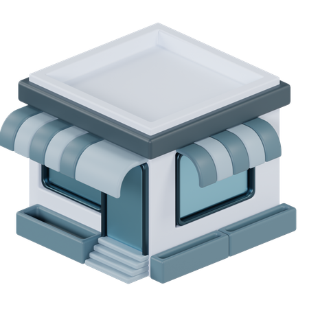 Comercio  3D Icon