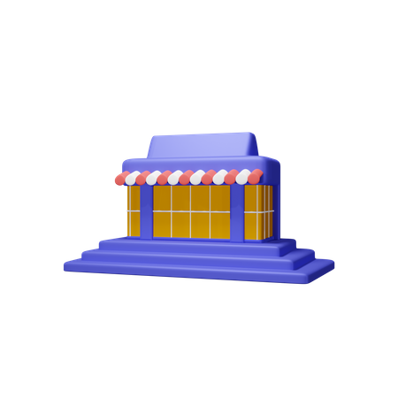 Comercio  3D Icon