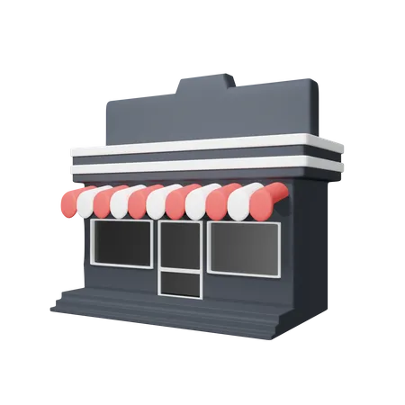 Comercio  3D Icon