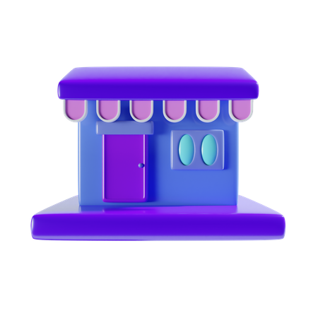 Comercio  3D Icon