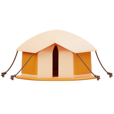 Carpa para camping  3D Icon