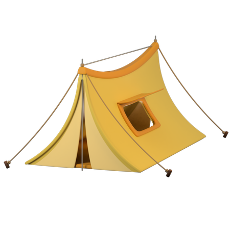 Carpa para camping  3D Icon