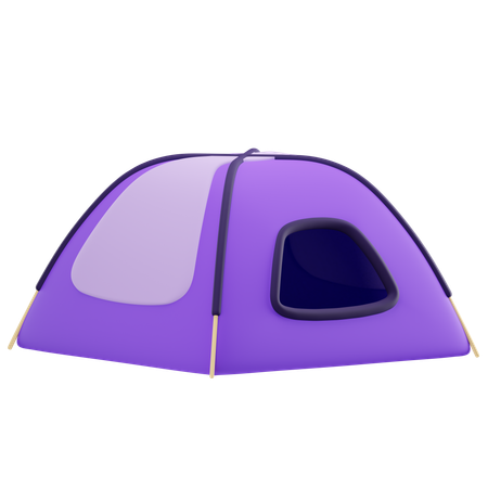 Carpa para camping  3D Icon