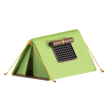 Carpa para camping  3D Icon