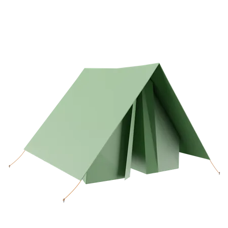 Carpa para camping  3D Icon