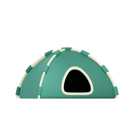 Carpa para camping  3D Icon