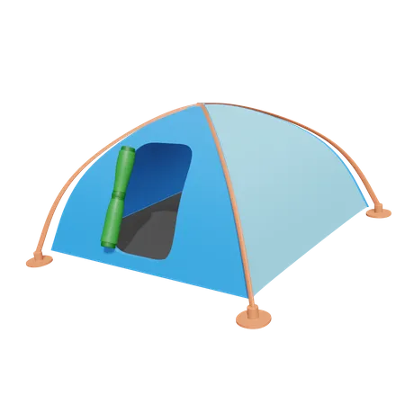 Carpa para camping  3D Icon