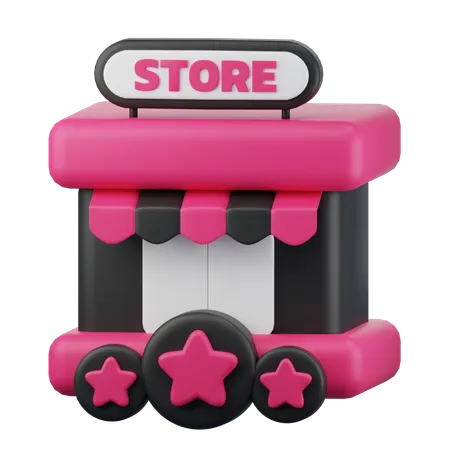 Tienda  3D Icon