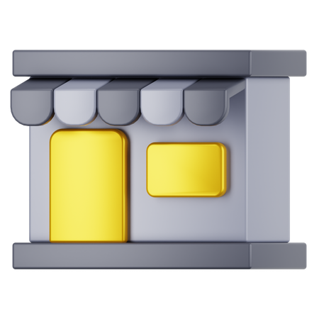 Tienda  3D Icon