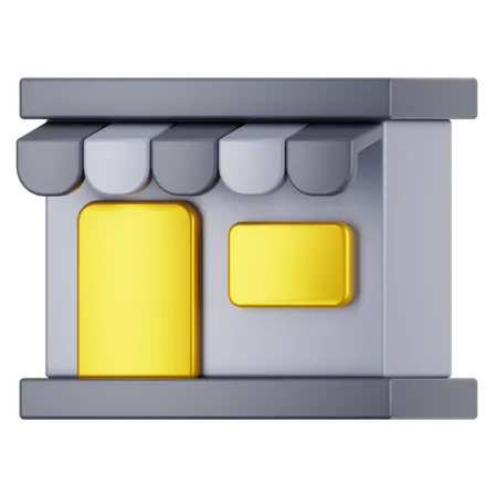 Tienda  3D Icon